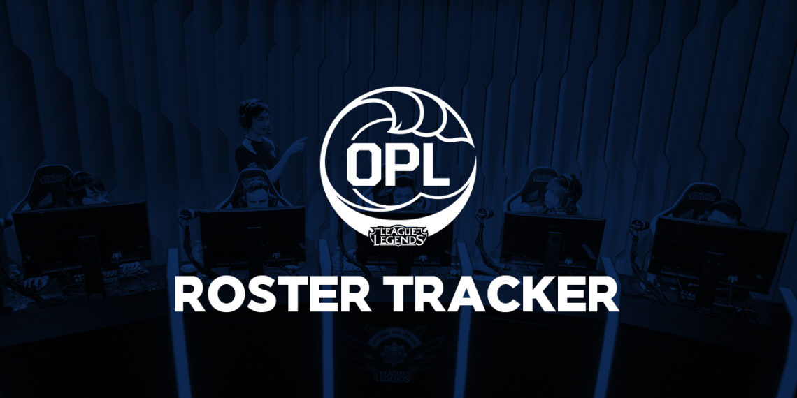 2018 OPL Roster Tracker