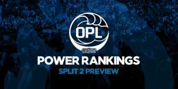 OPL Power Rankings: Split 2, Preview Week