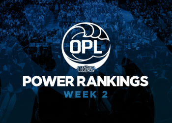 OPL Power Rankings: Split 2, Week Two