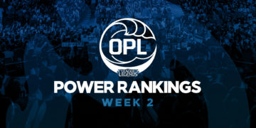 OPL Power Rankings: Split 2, Week Two