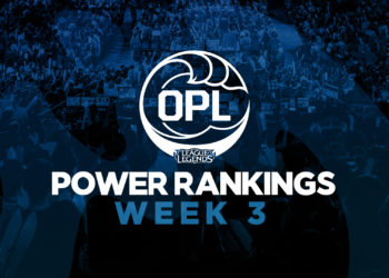 OPL Power Rankings: Split 2, Week Three