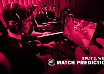 OPL Split 2, Week 6:  Match Predictions