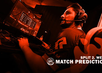 OPL Split 2, Week 7:  Match Predictions