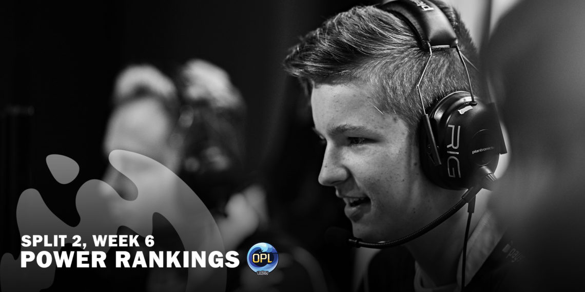 OPL Power Rankings: Split 2, Week Six
