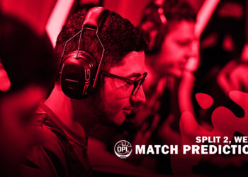 OPL Split 2, Week 9:  Match Predictions