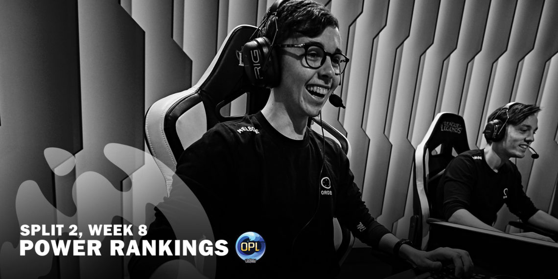 OPL Power Rankings: Split 2, Week Eight