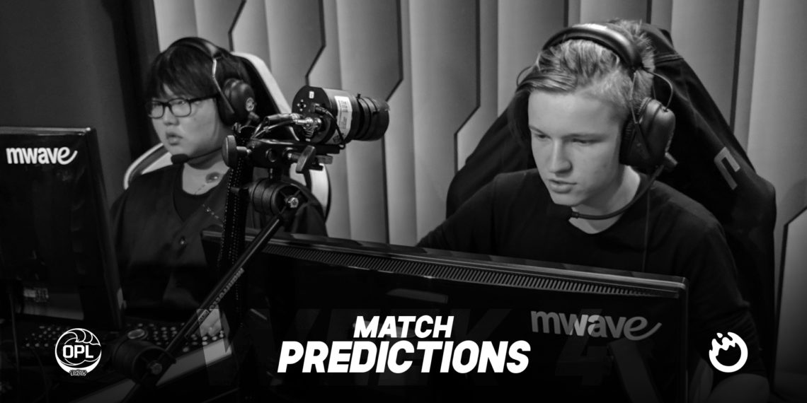 OPL Split 1, Week 4: Match Predictions