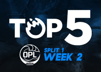 Top 5: OPL Split 1, Week 2