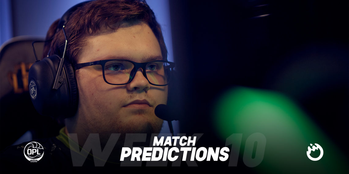 OPL Split 1, Week 10: Match Predictions