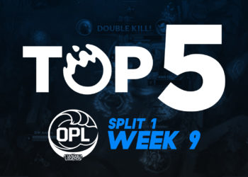 Top 5: OPL Split 1, Week 9