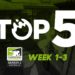 Top 5: Contenders Australia 2019 Season 1, Week 1-3