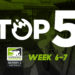 Top 5: Contenders Australia 2019 Season 1, Week 6-7