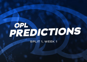OPL Predictions: 2020 Split 1, Week 1