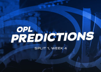 OPL Predictions: 2020 Split 1, Week 4