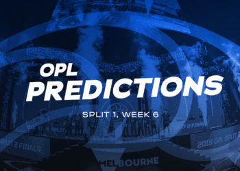 OPL Predictions: 2020 Split 1, Week 6