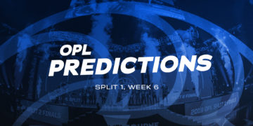 OPL Predictions: 2020 Split 1, Week 6