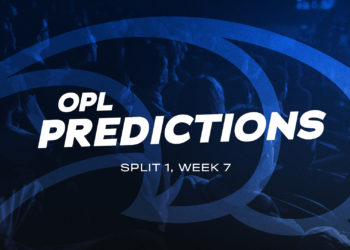OPL Predictions: 2020 Split 1, Week 7