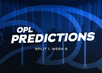OPL Predictions: 2020 Split 1, Week 8
